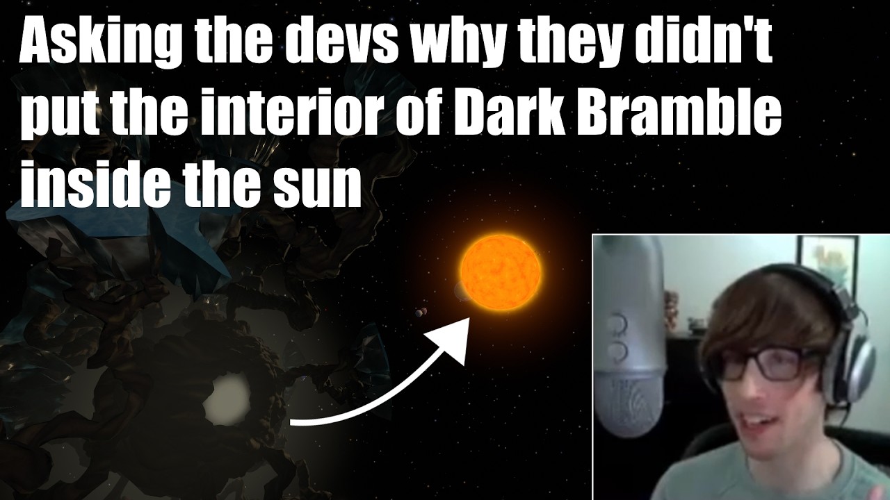 Outer Wilds dev on the interior of Dark Bramble