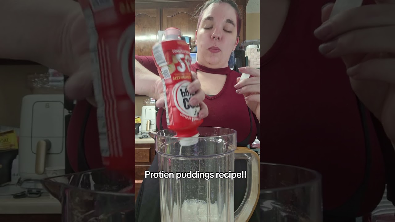 High-Protein Pudding Hack. Dessert energy.Protein goals.No regrets. 