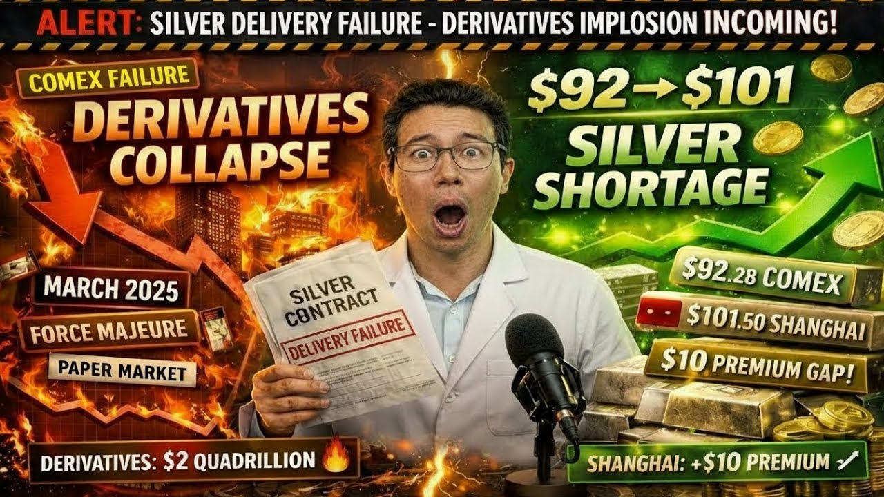 Failure to Deliver Silver Will Trigger Complete Collapse of the Derivatives Market | Bill Holter