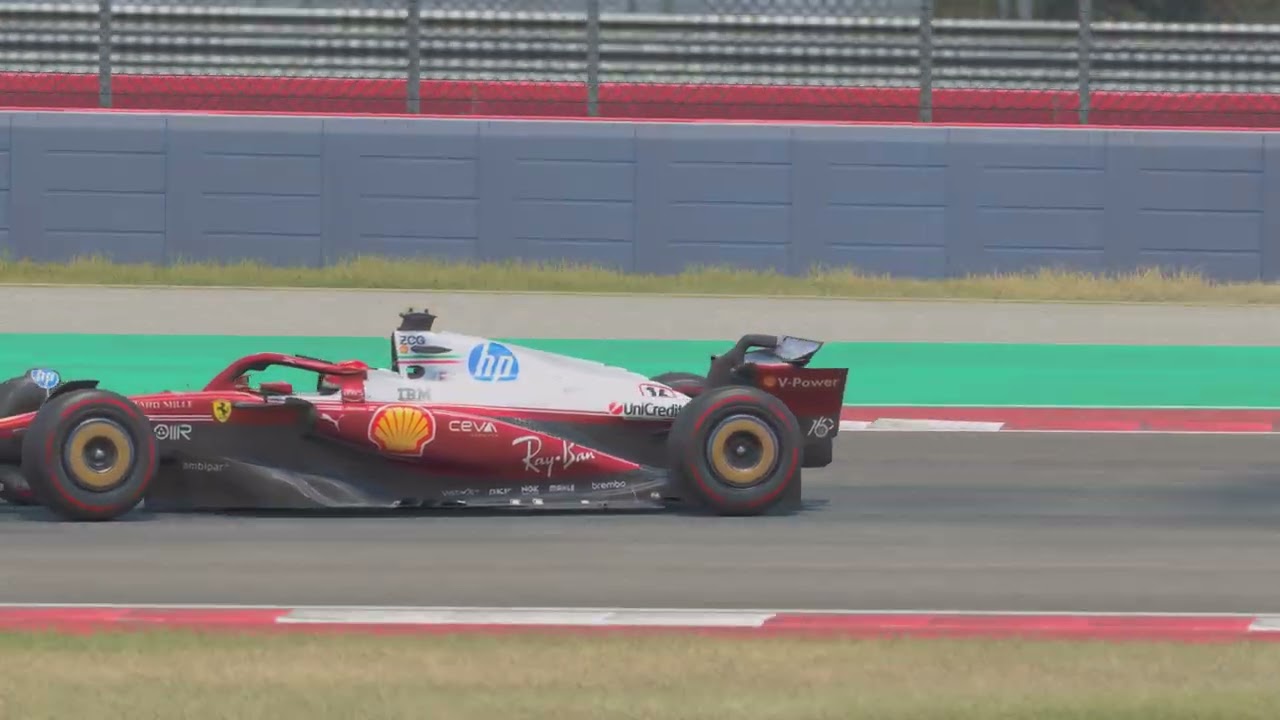 Assetto Corsa EVO Hot lap Circuit of the Americas TV view