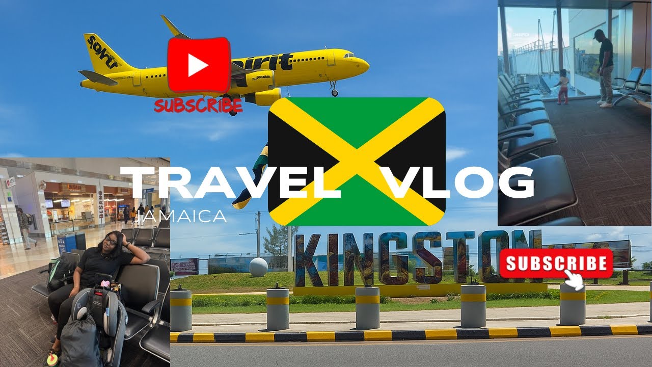 🌴 Traveling to Jamaica 2025 | Kingston Arrival, First Impressions & Island Vibes 🇯🇲✈️ School Bun