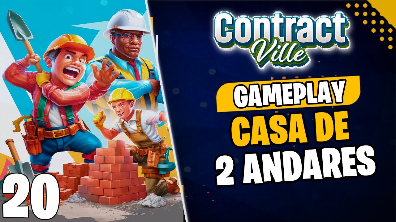 Construindo Casa Para Pessoa Classe Média - ContractVille Simulator #20