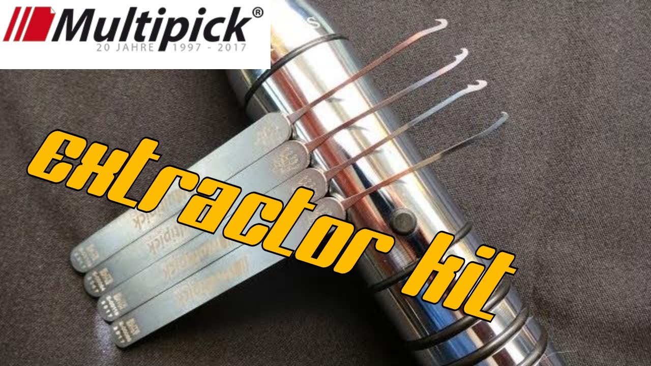 (1146) Review: Multipick Broken Key Extractor Kit