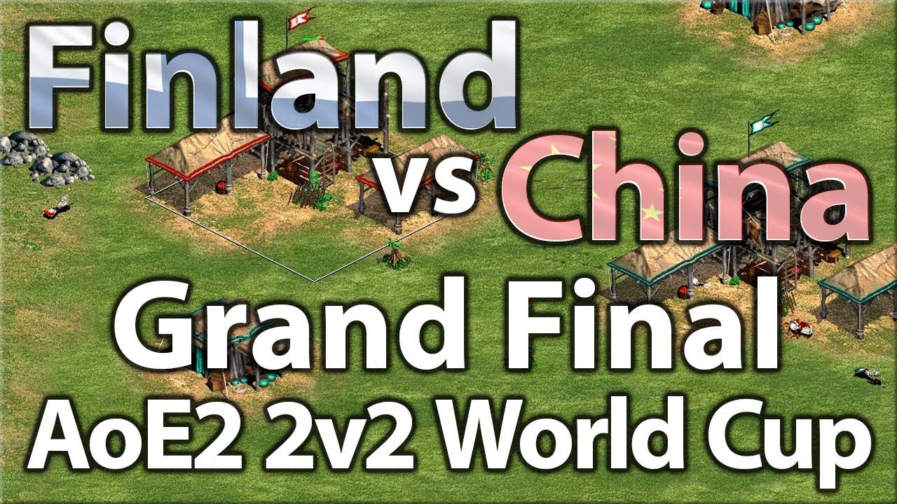 AoE2 2v2 World Cup | China vs Finland | Grand Finals