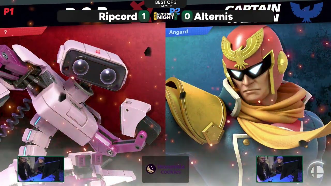 BMS @ Nintendo Night Winners Finals - Ripcord (R.O.B.) vs Alternis (Terry, Capt. Falcon, Little Mac)