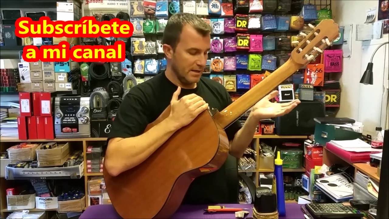 Cómo reparar una guitarra: Pasos para pegar un tacón