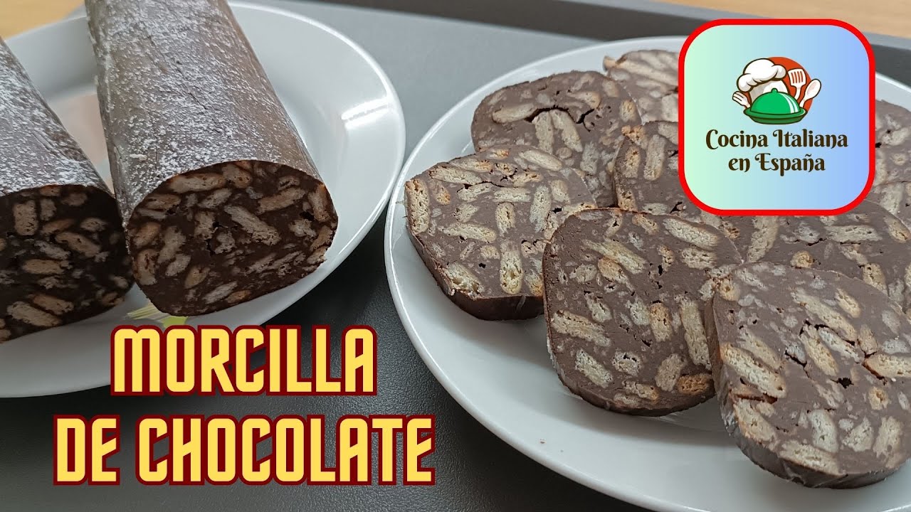 NO ES CHORIZO, ES POSTRE! ASÍ SE HACE LA MORCILLA DE CHOCOLATE ITALIANA