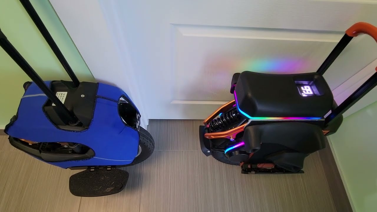 KingSong King Song EUC Electric unicycle s18 lightest suspension wheel vs s16pro quick comparison