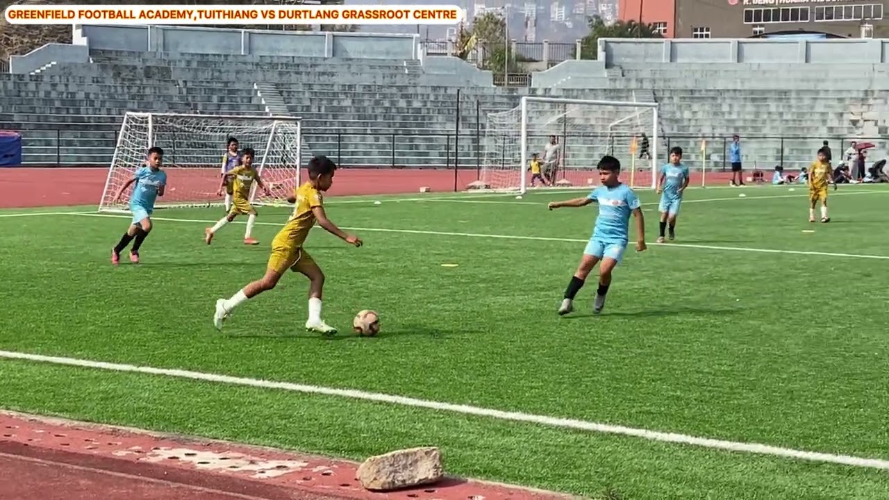 GREENFIELD FOOTBALL ACADEMY TUITHIANG VS DURTLANG GRASSROOT CENTRE UNDER 12