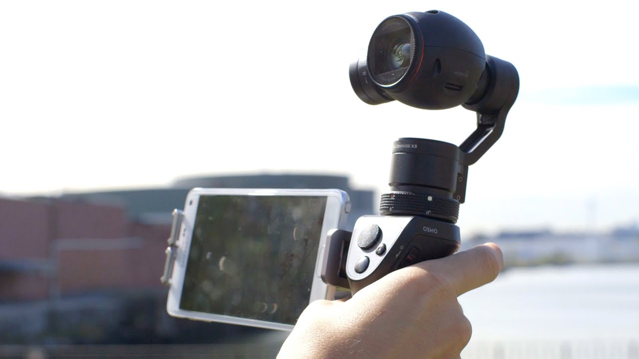 Hands on with the DJI Osmo: the ultimate selfie stick