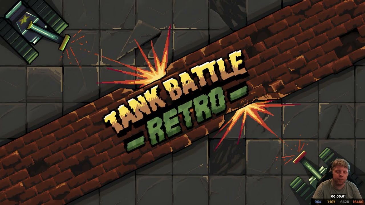 Tank Battle Retro ~ [100% Trophy Gameplay, PS5]