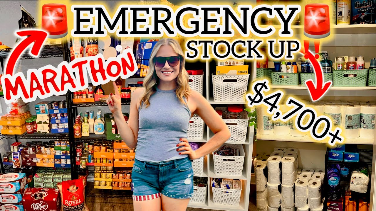 Emergency Stock-Up Haul Marathon | Large Family Grocery Hauls