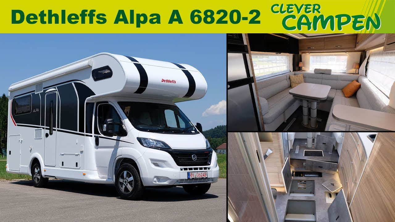 Dethleffs Alpa A 6820-2 - Live vor Ort bei den Neuigkeiten der Saison aus Isny | Clever Campen
