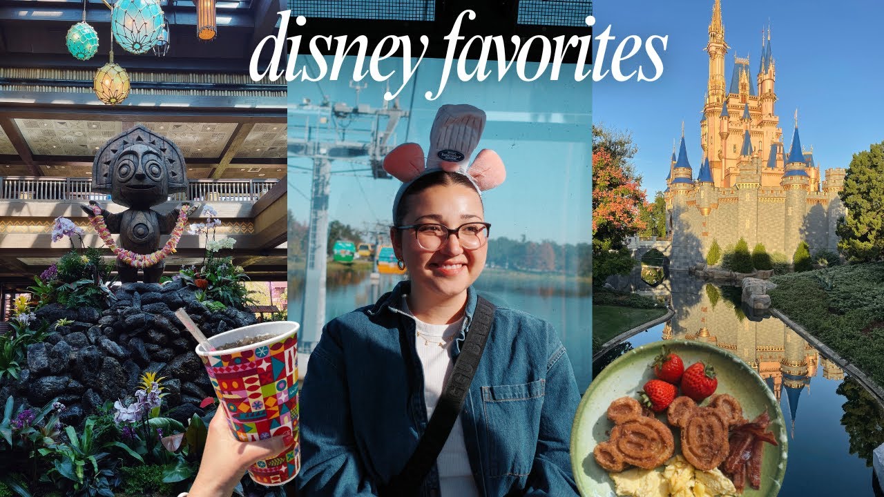 my disney world favorites as an out-of-state annual passholder 🏰✨ food, rides, parks, tips & tricks