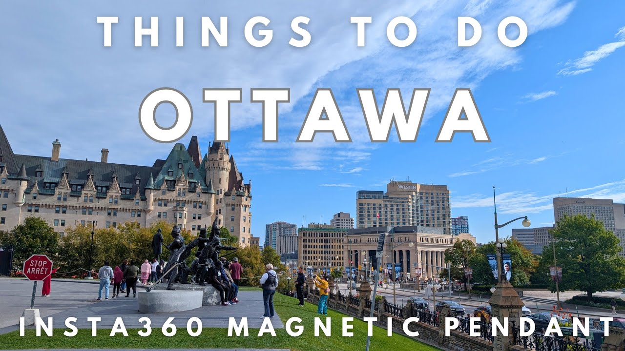 Ottawa Downtown Walking Tour 🇨🇦 Top Places to Visit | ByWard Market & Parliament Hill
