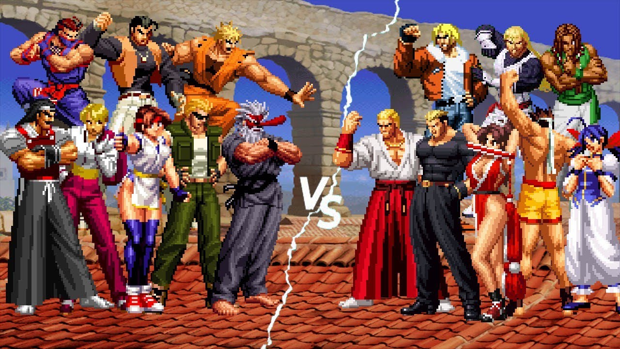 ART OF FIGHTING  VS  FATAL FURY 