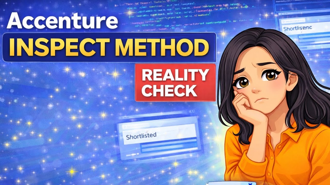 Accenture Inspect Method Reality ❌ | Shortlisted Status Truth Explained 🔍 