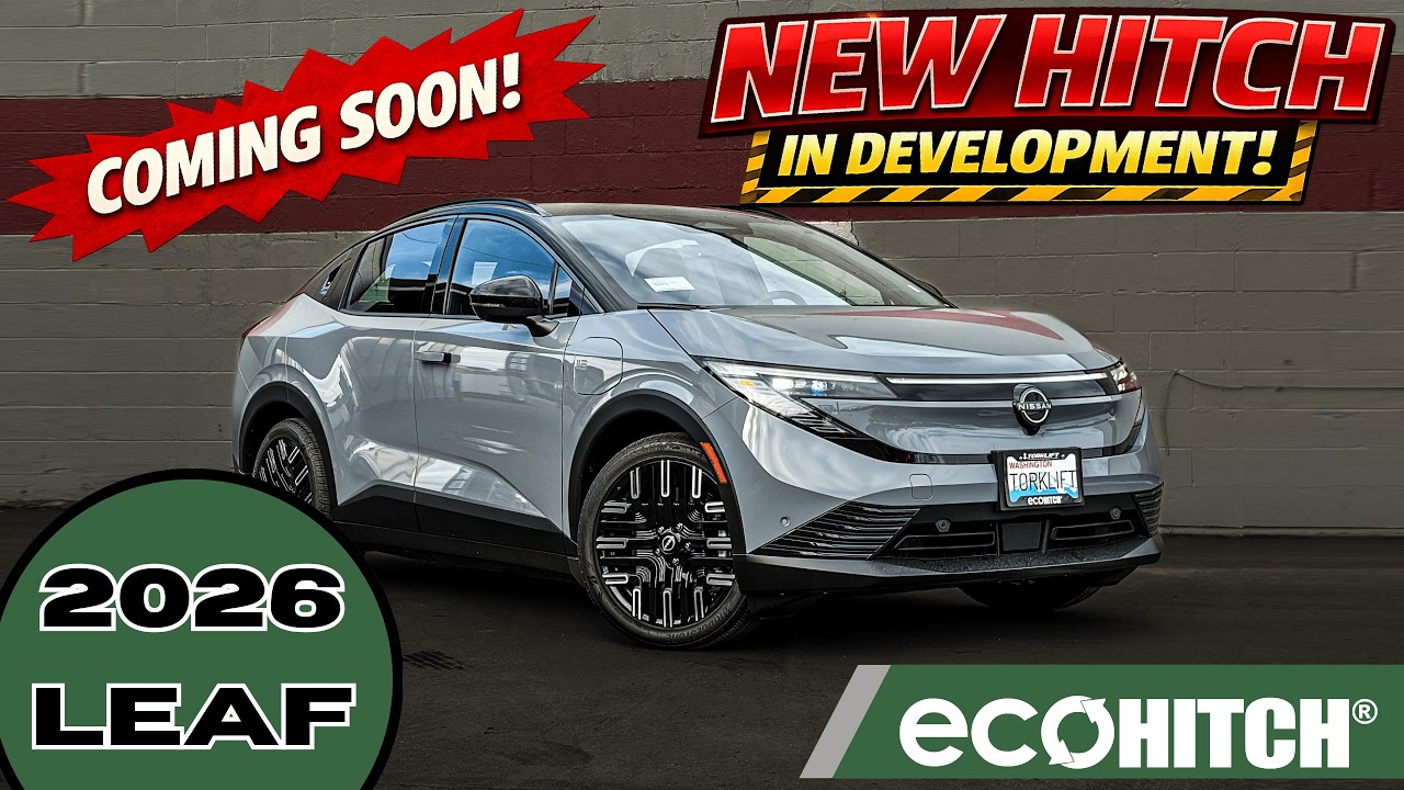 Можно ли буксировать прицеп с помощью Nissan Leaf 2026 года? | EcoHitch&reg; X5011S