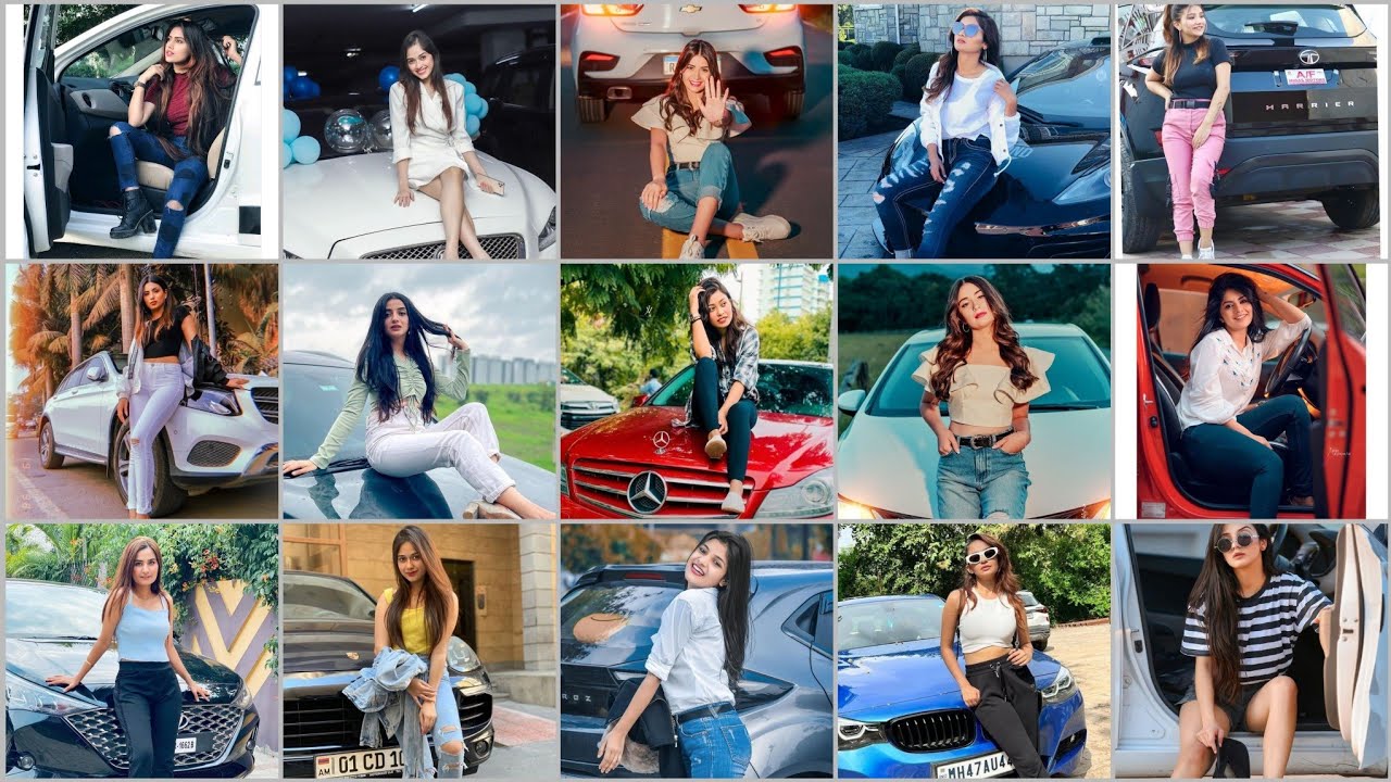 Car Poses Ideas for Girls|Car Photography Poses|Stylish Poses Ideas|New Trendy Poses Ideas 🤳