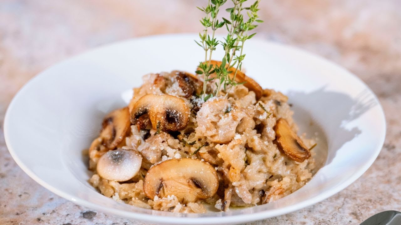 You Won't Believe How Easy is This 10 minutes Creamy Chicken Risotto !!!