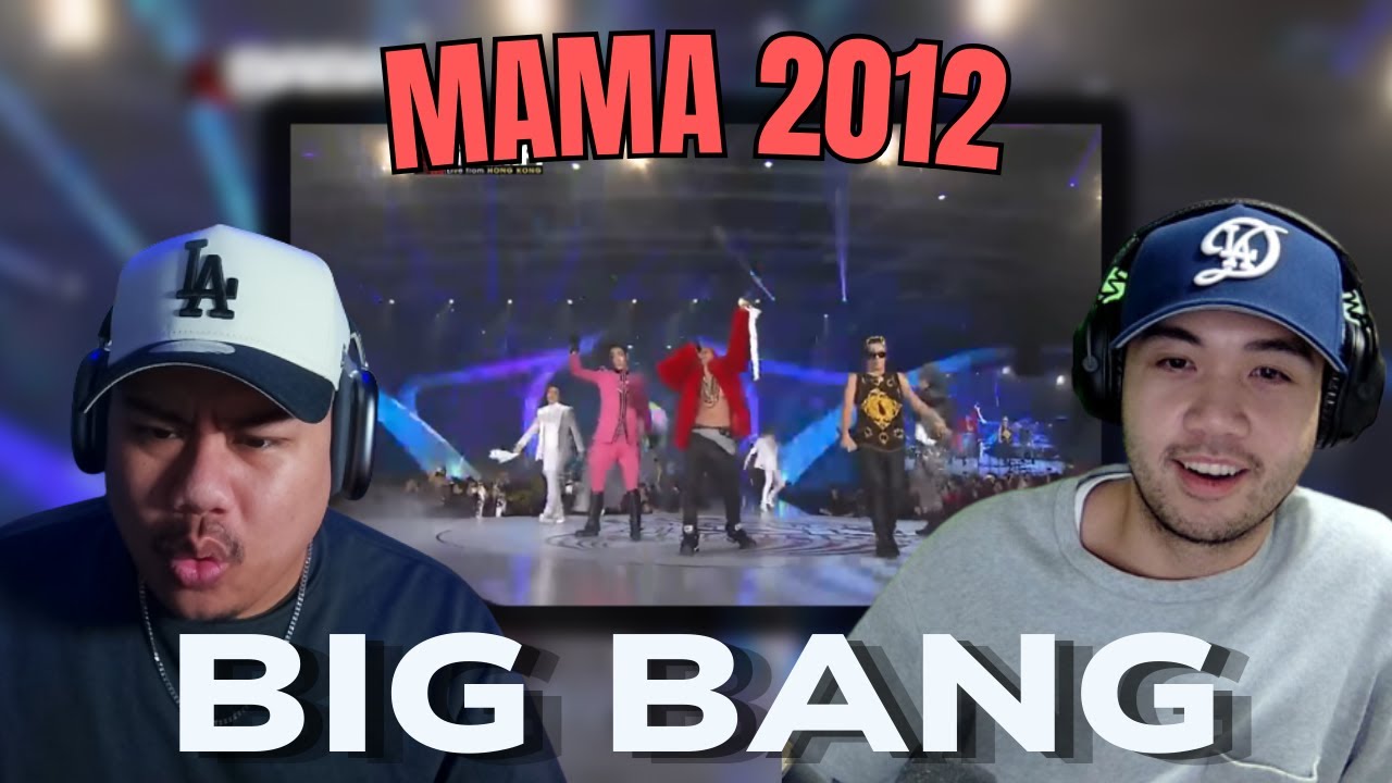 BIGBANG - CRAYON & FANTASTIC BABY at MAMA 2012 REACTION!