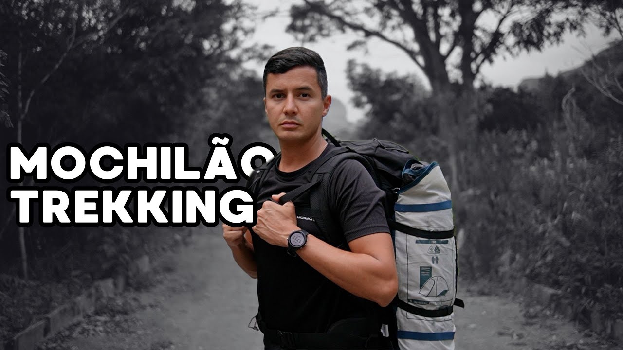 O que levar no seu MOCHILÃO de TREKKING? - Mochila Forclaz 50 Litros