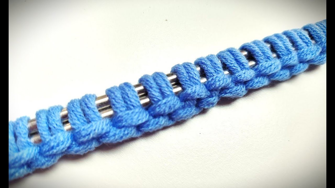 💙HOW TO KNIT THE BULGARIAN CAST-ON | STEP-BY-STEP TUTORIAL