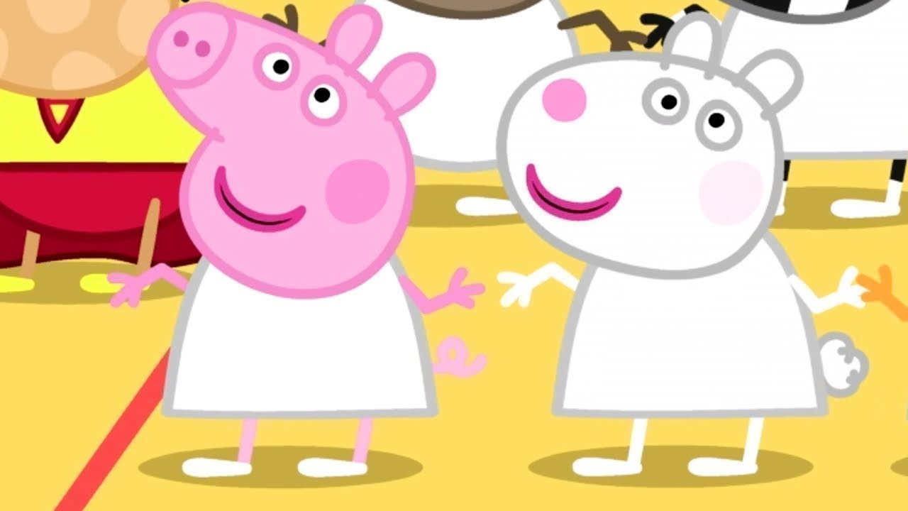 Turnen mit Peppa! | Cartoons f&uuml;r Kinder