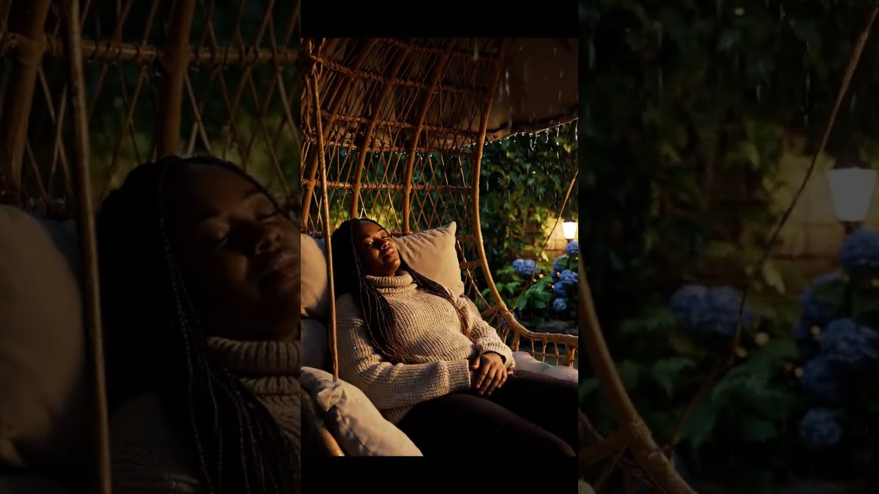 Sunken Garden Rain for a Cozy Sleep | Rainy Nook