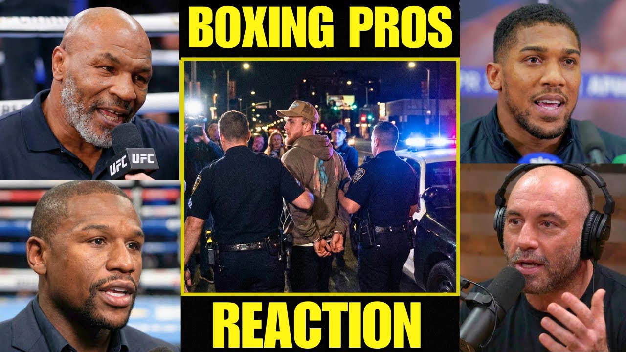 Boxing Pros React To Jake Paul Arrest After Scripting His Fights Against Tyson And Anthony Joshua!!