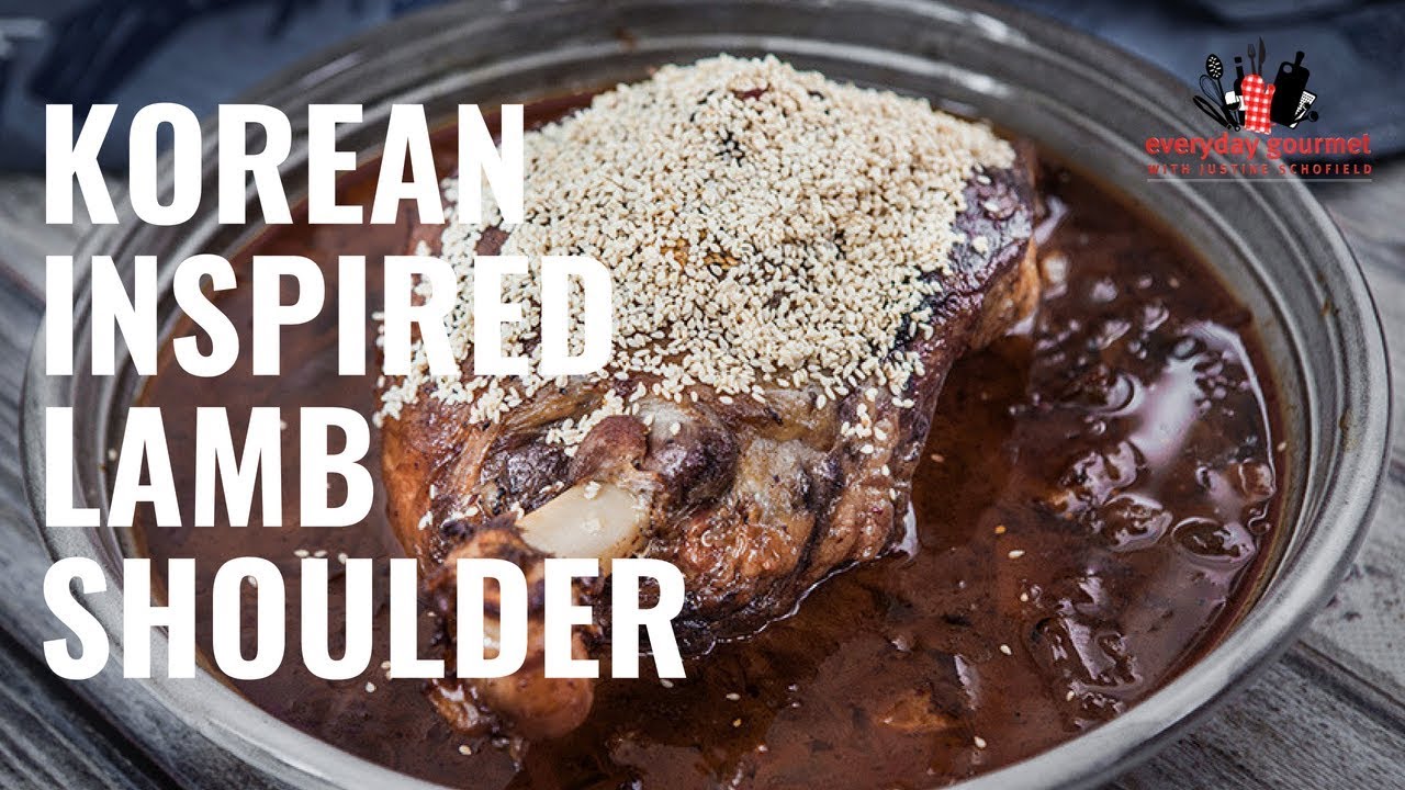 Korean Inspired Lamb Shoulder | Everyday Gourmet S8 E64