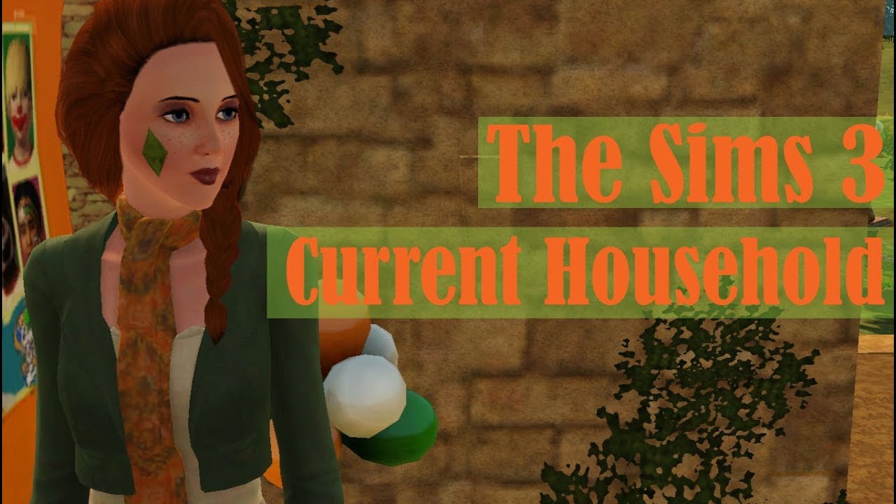 The Sims 3: Quxxn's Current Household (Jan. 2013)