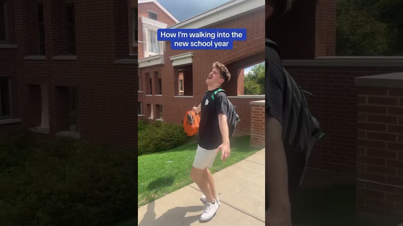 Walking into the new school year at Penn State like ✨ #pennstate #collegelife