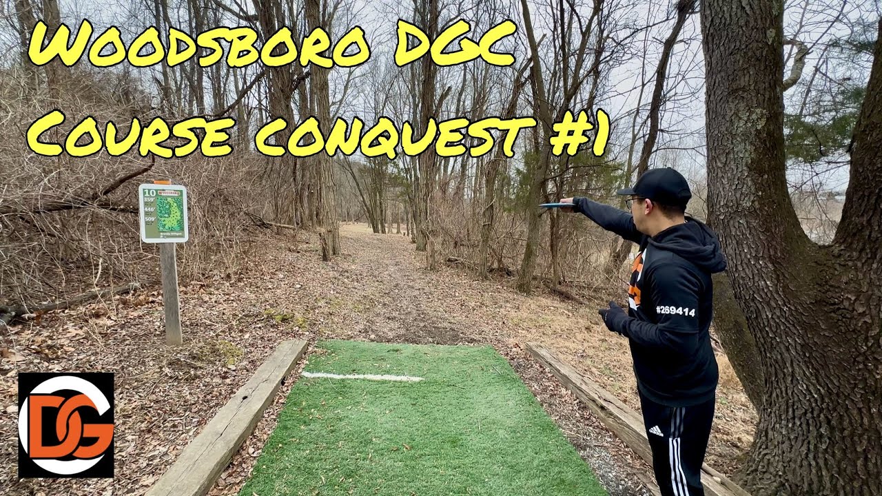 Course Conquest #1 | Woodsboro Disc Golf Course | GIVEAWAY Inside!
