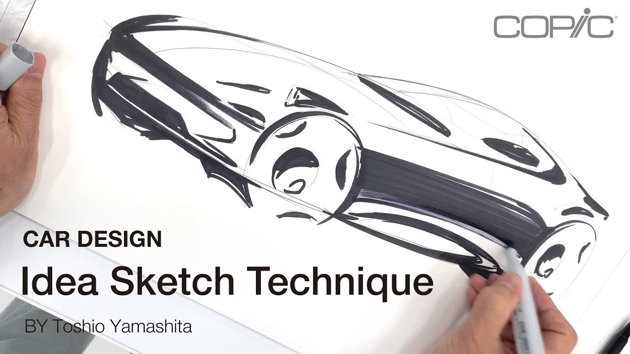 TOSHIO YAMASHITA × COPIC【Idea SketchTechnique】
