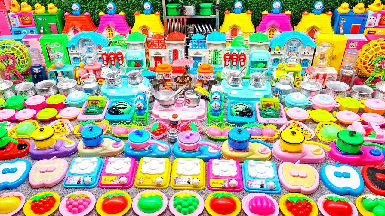 6:31 Minutes Satisfying with Unboxing Hello Kitty Kitchen Set | How to Play Kitchen Set at Home