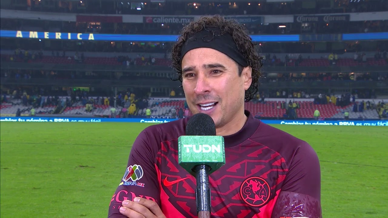 Entrevista Guillermo Ochoa América 7-0 Cruz Azul