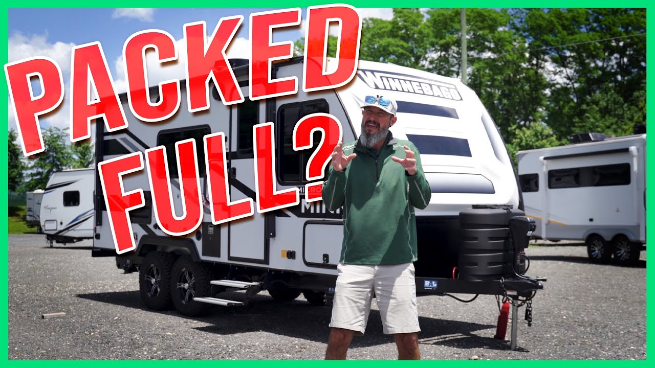 Packed Full? 2024 Winnebago Micro Minnie 1800BH Travel Trailer Tour | Beckley's RVs