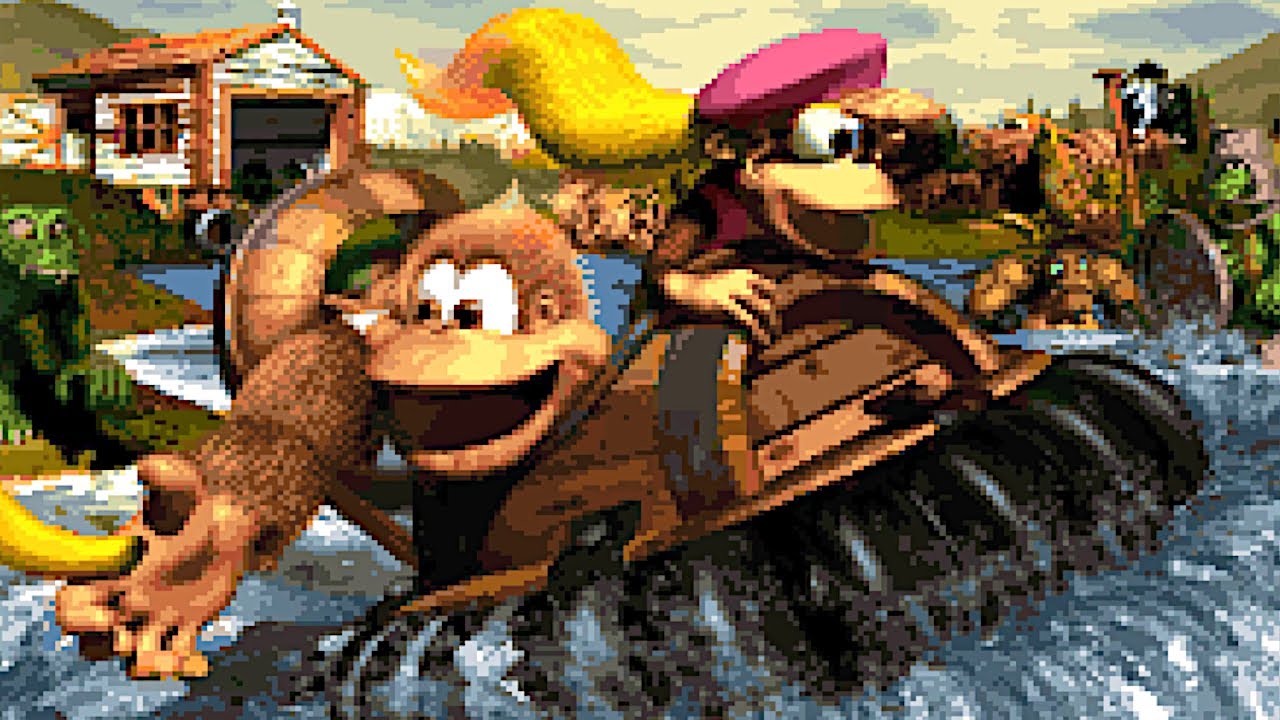 Donkey Kong Country 3: Dixie Kong's Double Trouble! (SNES) Playthrough