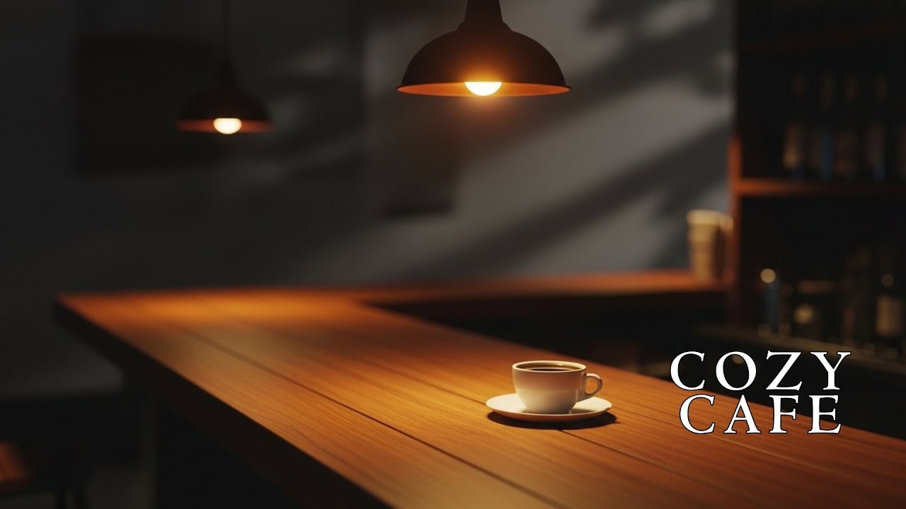 Quiet Coffee Night 🌙 | Café Lo-Fi Instrumental