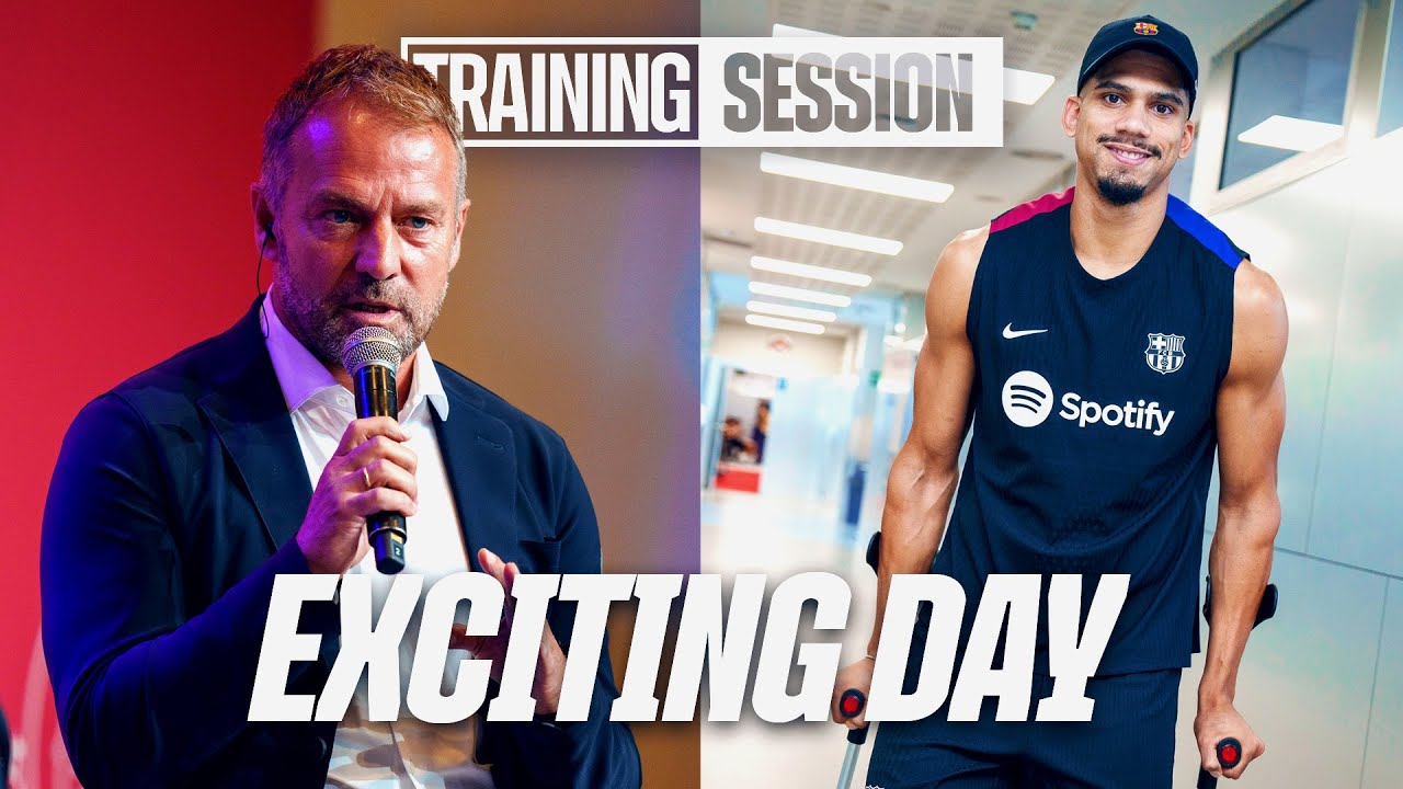 FLICK's 1st PRESS CONFERENCE & ARAUJO RETURNS  | FC Barcelona 🔵🔴