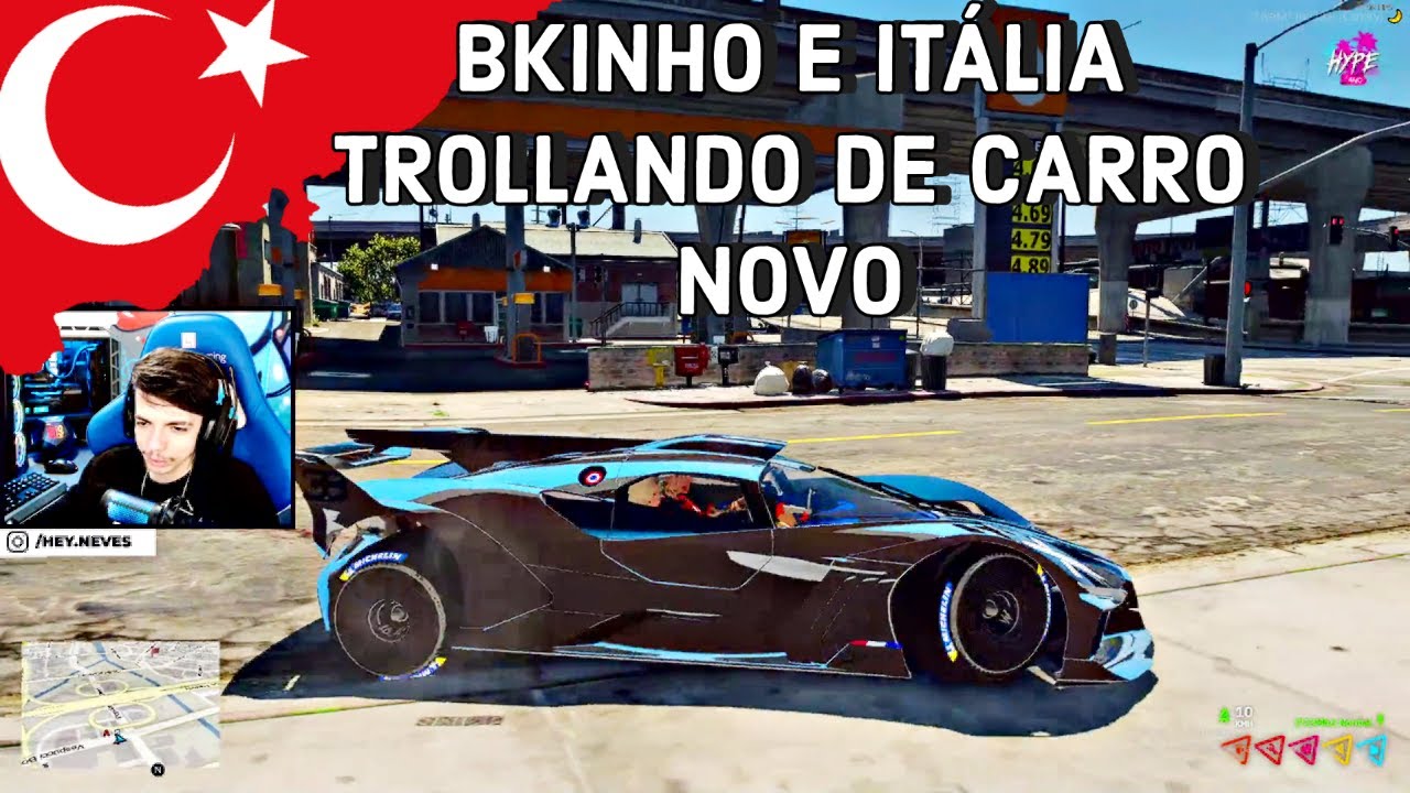BKINHO E ITÁLIA TROLLANDO TODO MUNDO😂