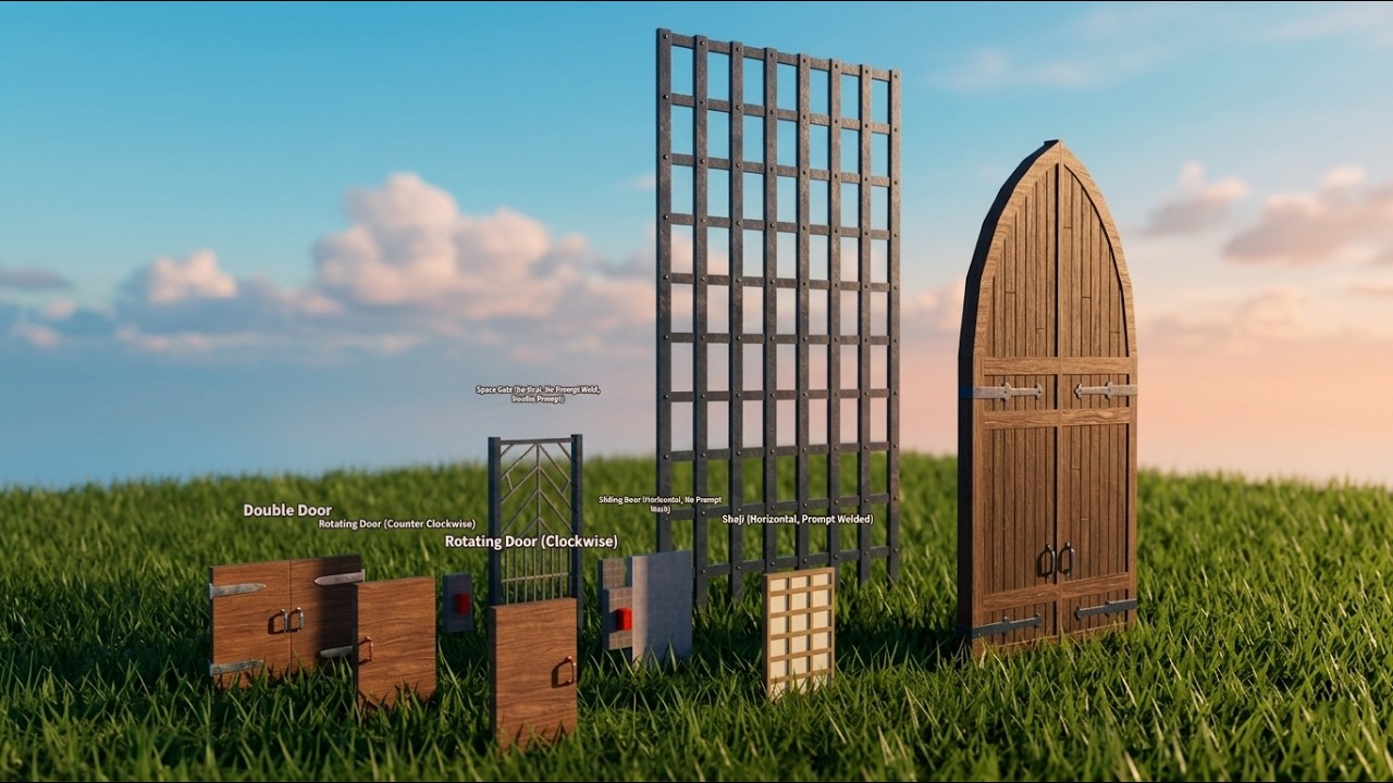 Gate System (SHOWCASE) | Roblox Studio