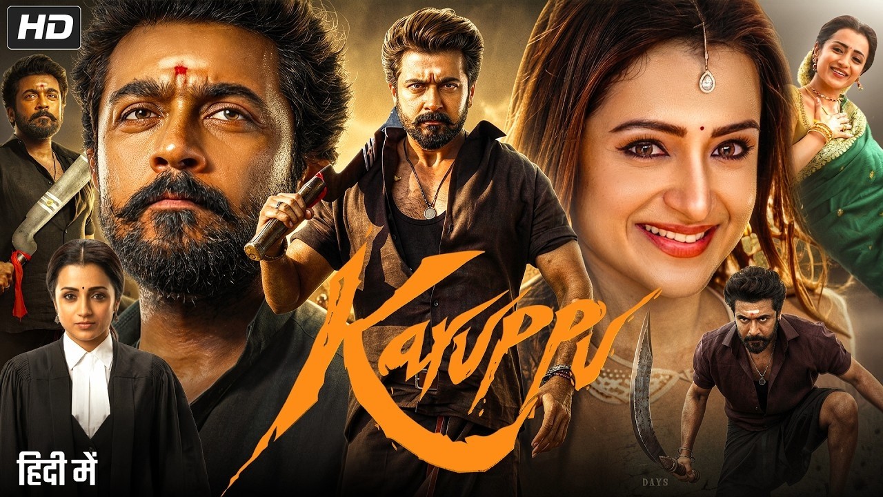 Karuppu Full Movie In Hindi Dubbed 2026 | Suriya | Trisha Krishnan | New South Indian Movies 2026