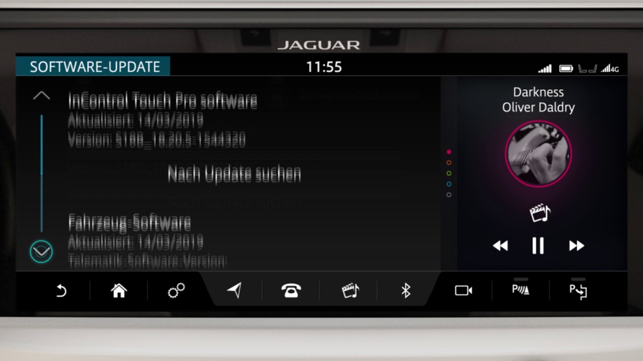 Jaguar | InControl Touch Pro | Kabellose Software-Aktualisierung