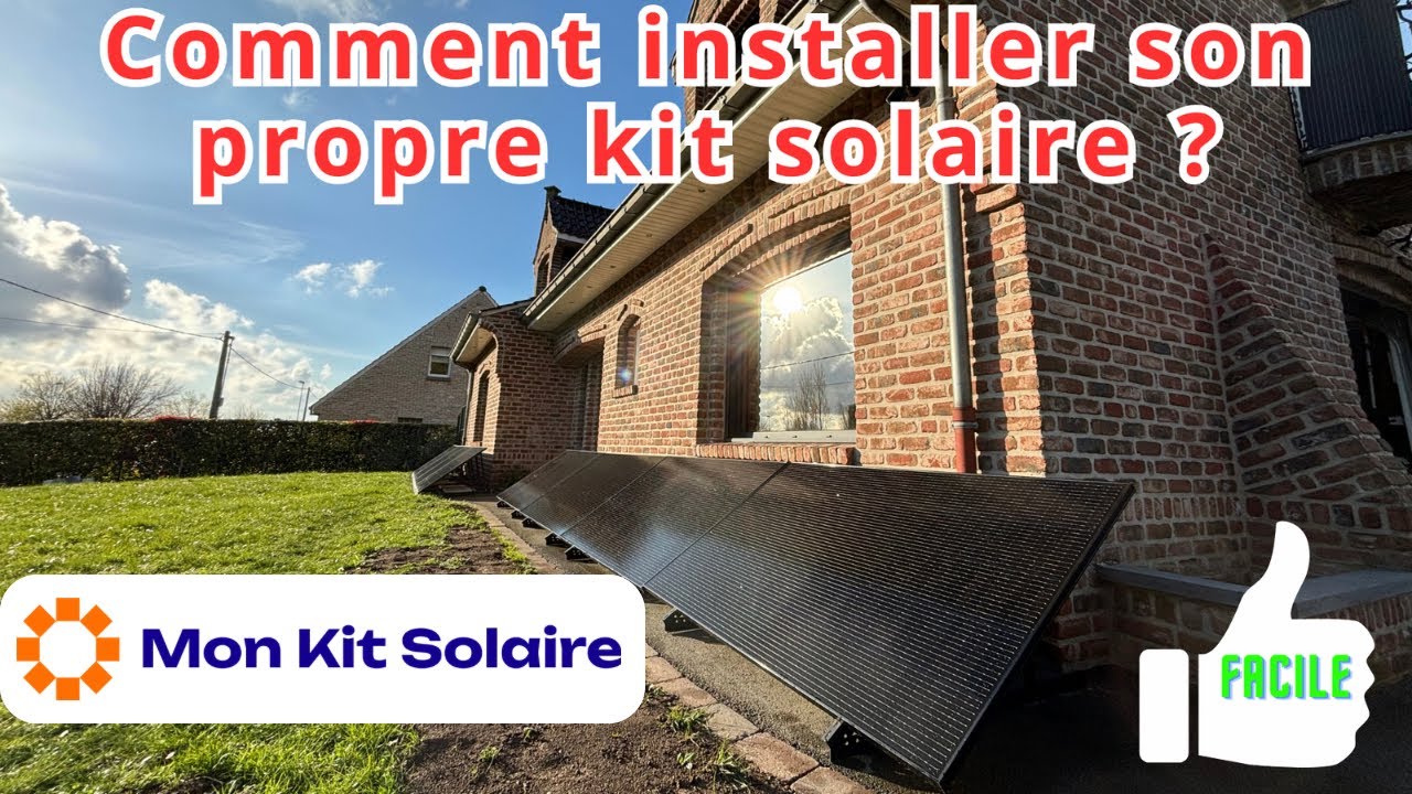 Tutoriel complet : installation photovoltaïque 1640w et coffret AC de chez Monkitsolaire