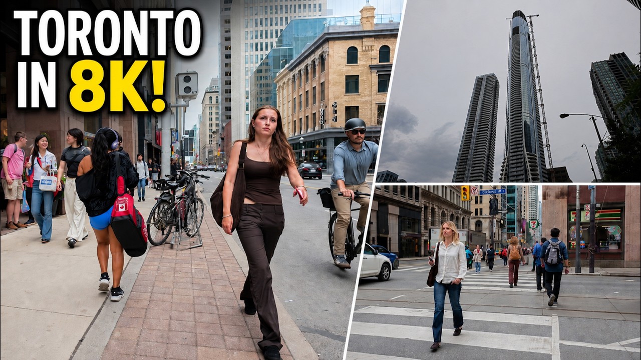 Downtown Toronto in 8K! | Luna Ultra Walk to the Waterfront (June 2026)