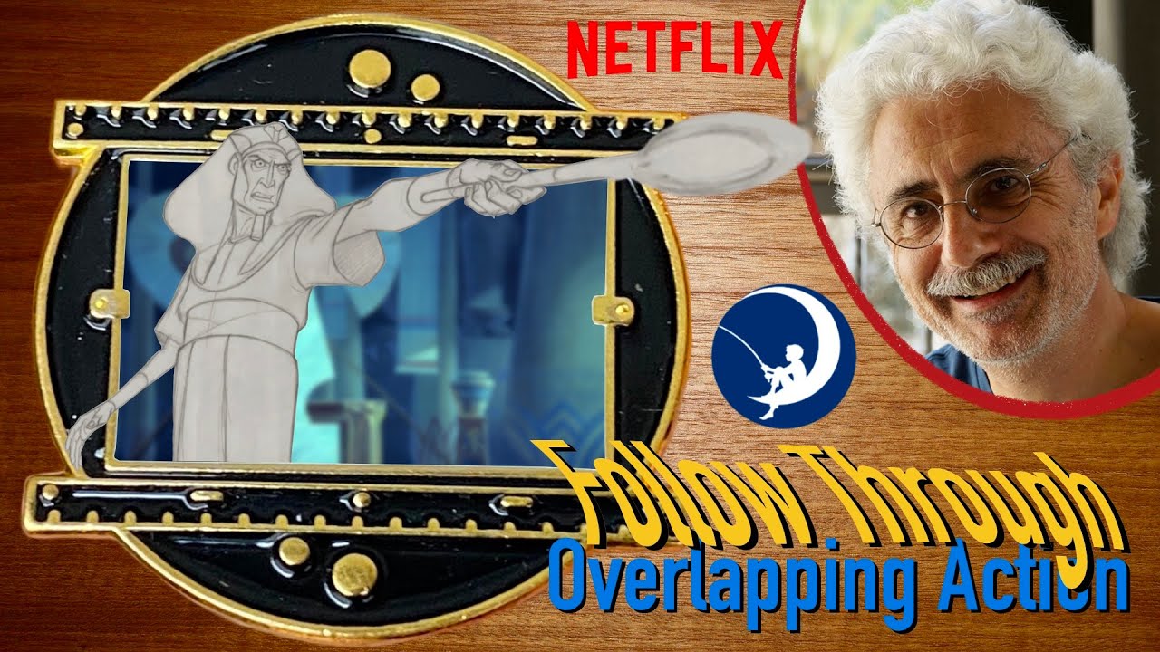 Les 12 Règles d'Or de l'Animation - Kristof Serrand (DreamWorks, Netflix) Overlapp & Follow Through