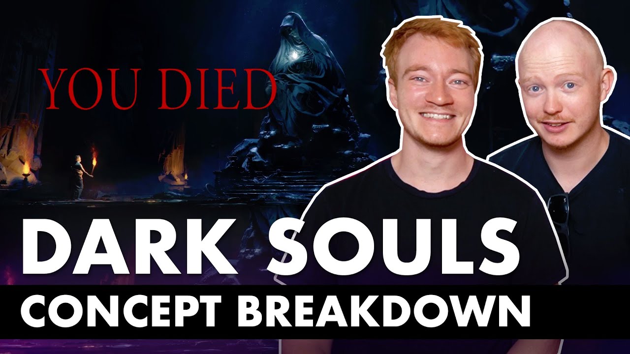 Разбор концепт-арта в стиле Dark Souls в Photoshop.