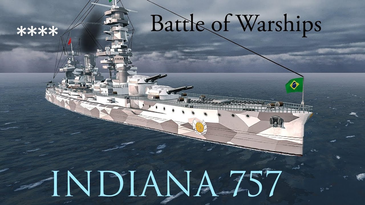 [Battle of Warships] - IJN FUSO: 698.024 Damage | 4 Kills | INDIANA 757 | Online #battleofwarships 